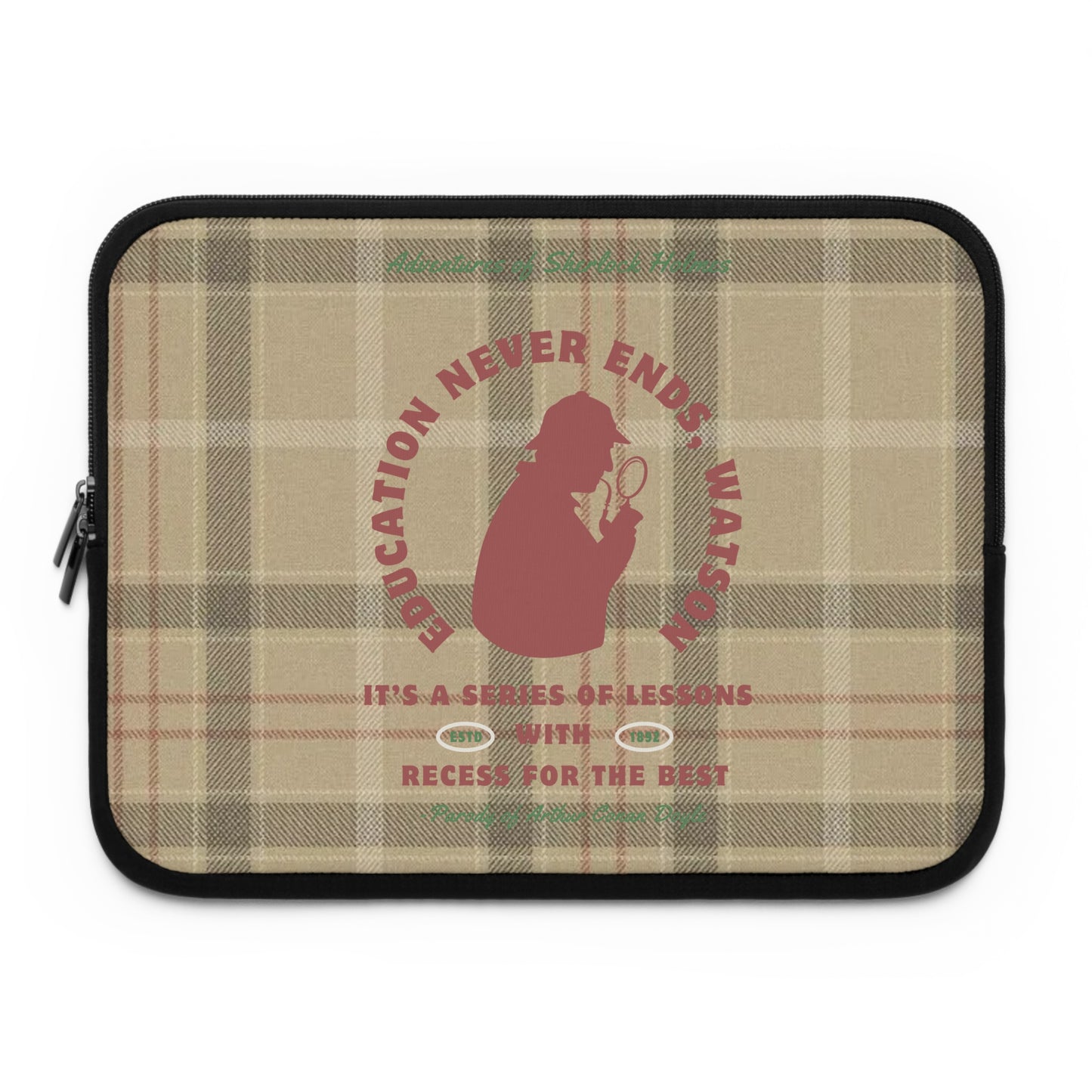 Education Never Ends Laptop Sleeve