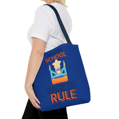 Back to School Back to Rule Tote Bag