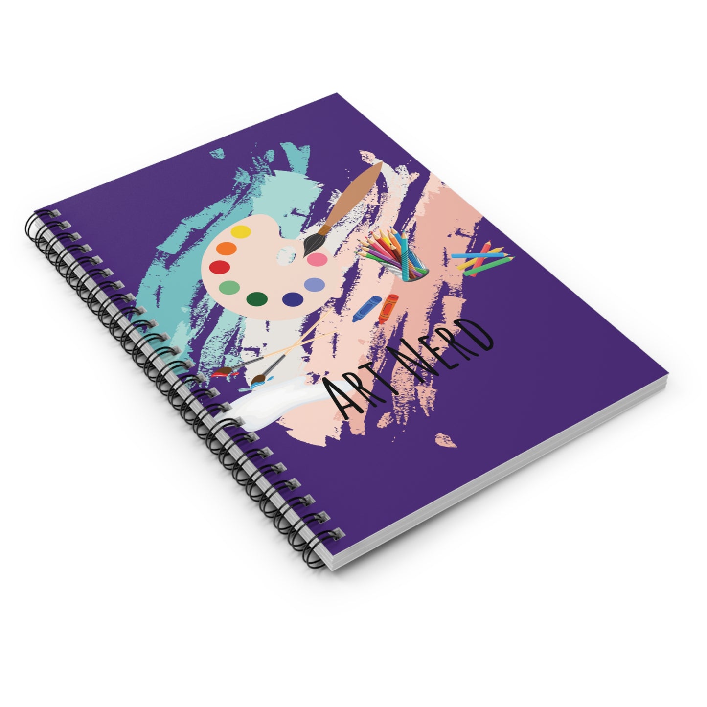 Art Nerd Spiral Notebook - Ruled Line