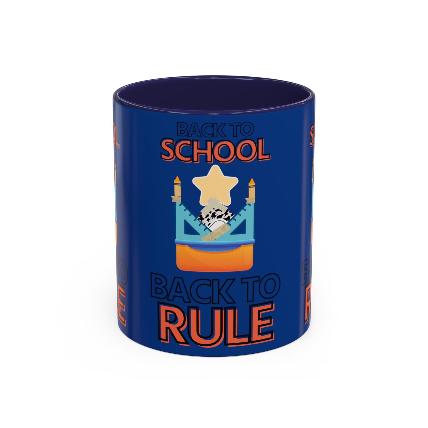 Back to School Back to Rule Accent Coffee Mug (11, 15oz)