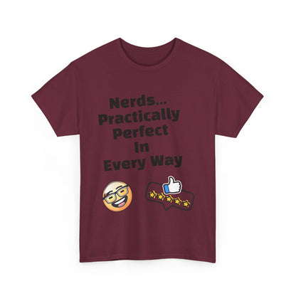 Nerds Practically Perfect in Every Way T shirt