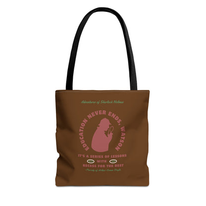 Education Never Ends Tote Bag (AOP)