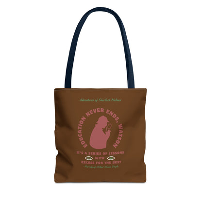 Education Never Ends Tote Bag (AOP)