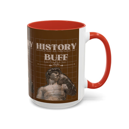 History Buff Accent Coffee Mug (11, 15oz)