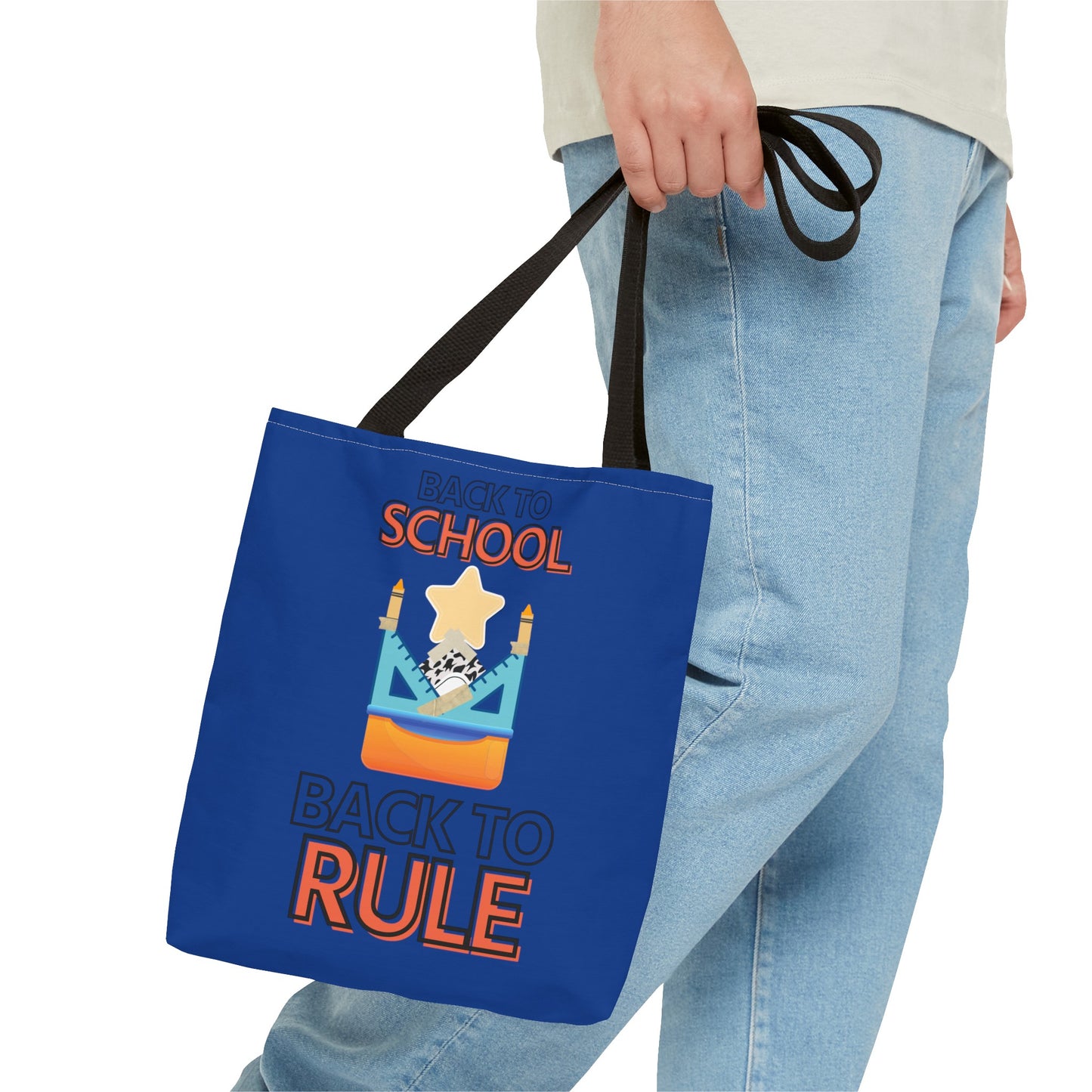 Back to School Back to Rule Tote Bag