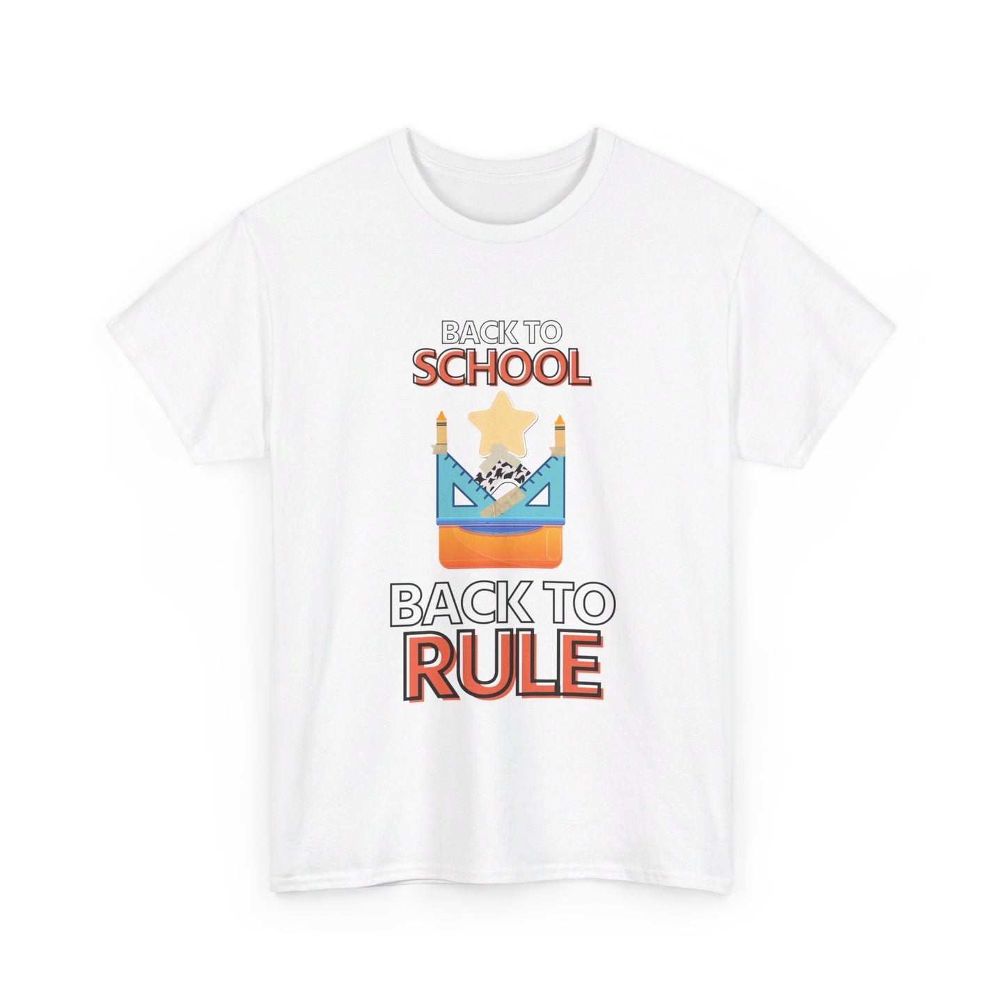 Back to School Back to Rule Unisex Heavy Cotton Tee