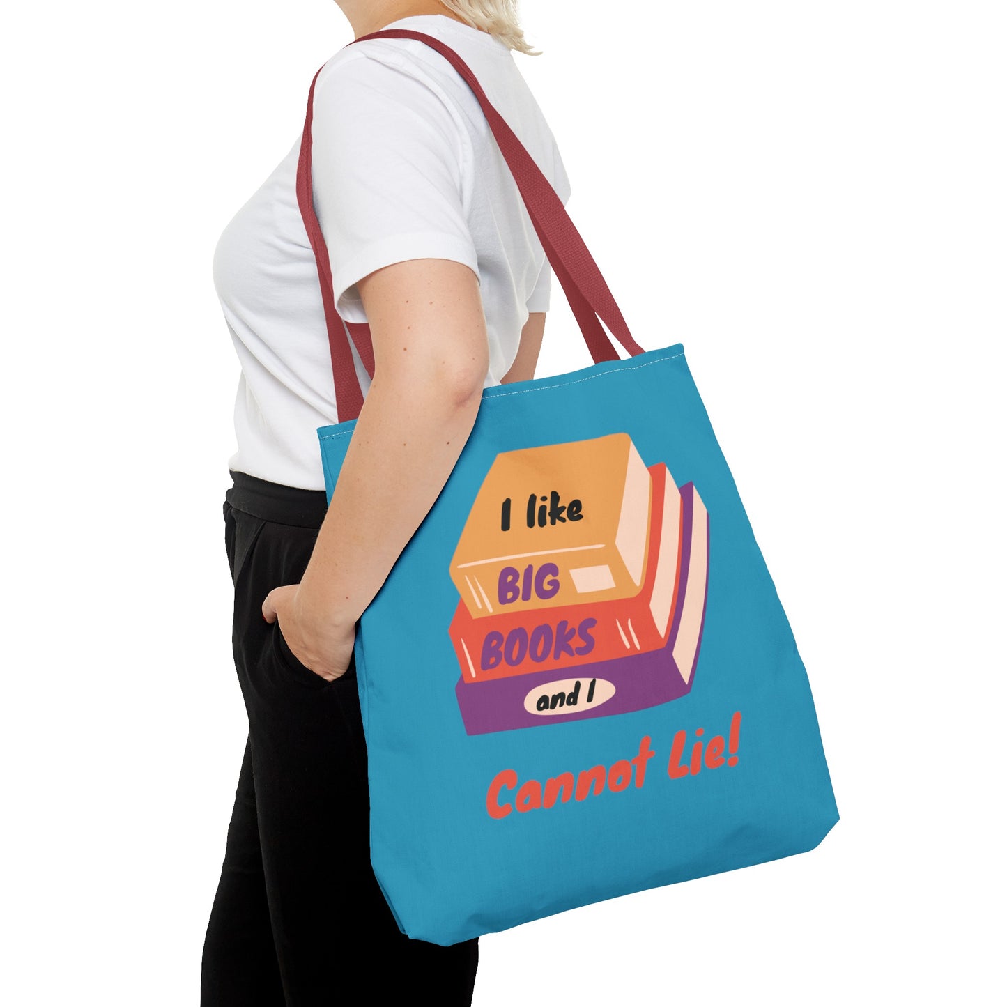 I Like Big Books and I Cannot Lie Tote Bag