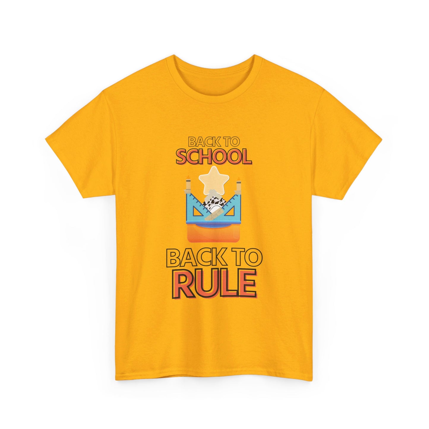 Back to School Back to Rule Unisex Heavy Cotton Tee