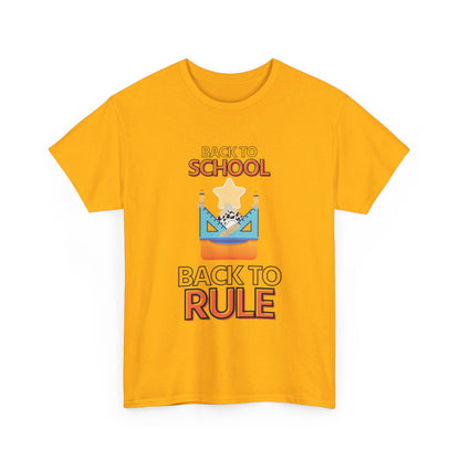 Back to School Back to Rule Unisex Heavy Cotton Tee