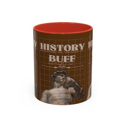 History Buff Accent Coffee Mug (11, 15oz)