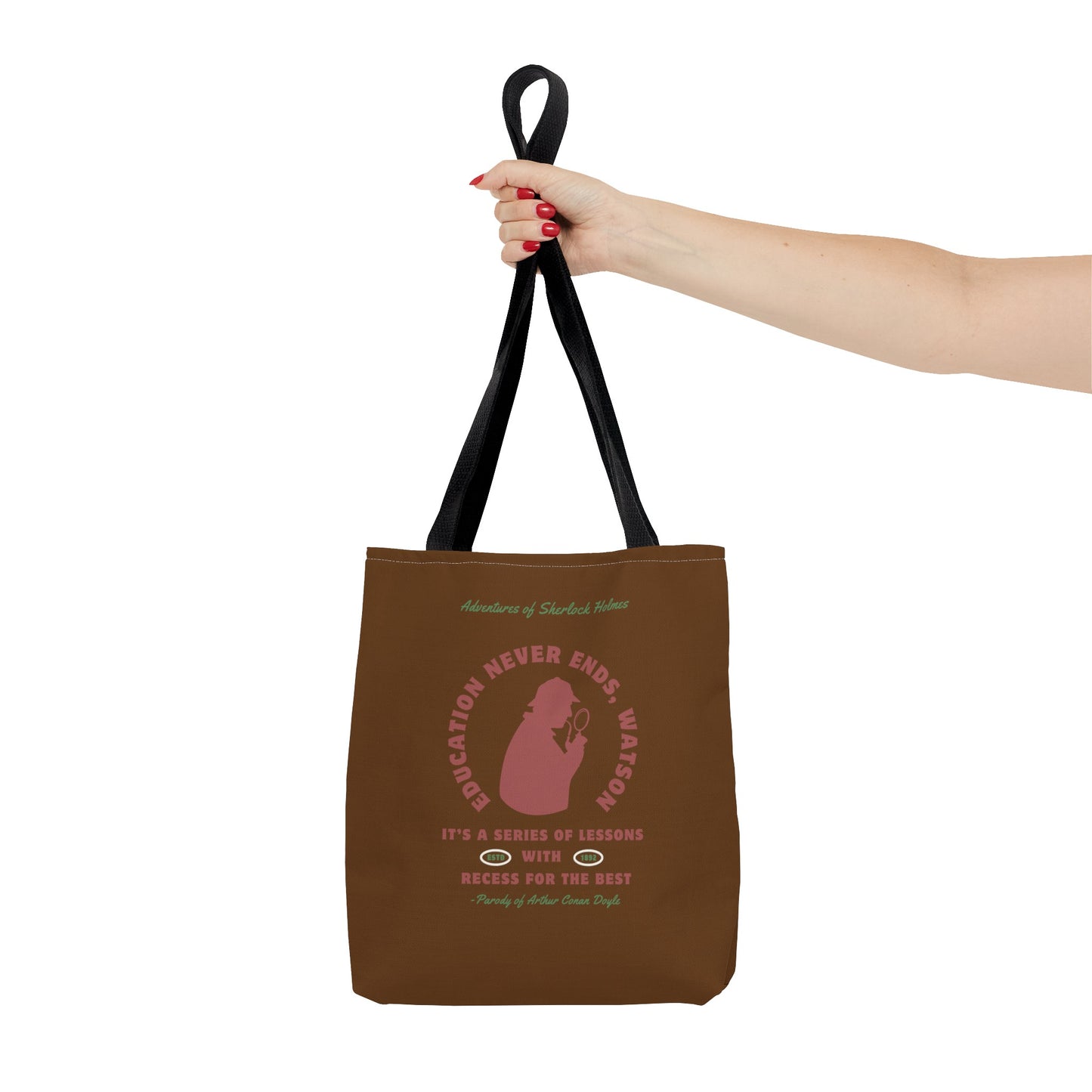 Education Never Ends Tote Bag (AOP)