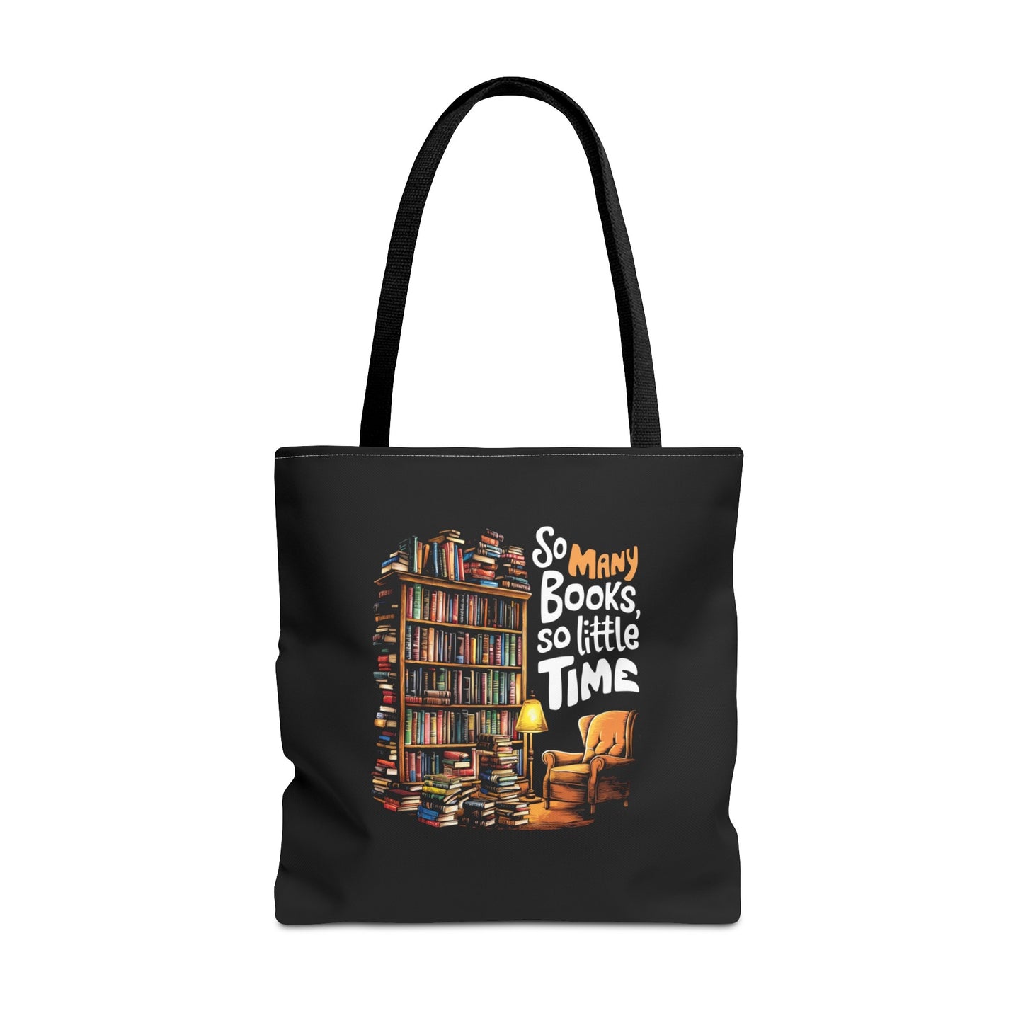 So Many Books So Little Time Tote Bag