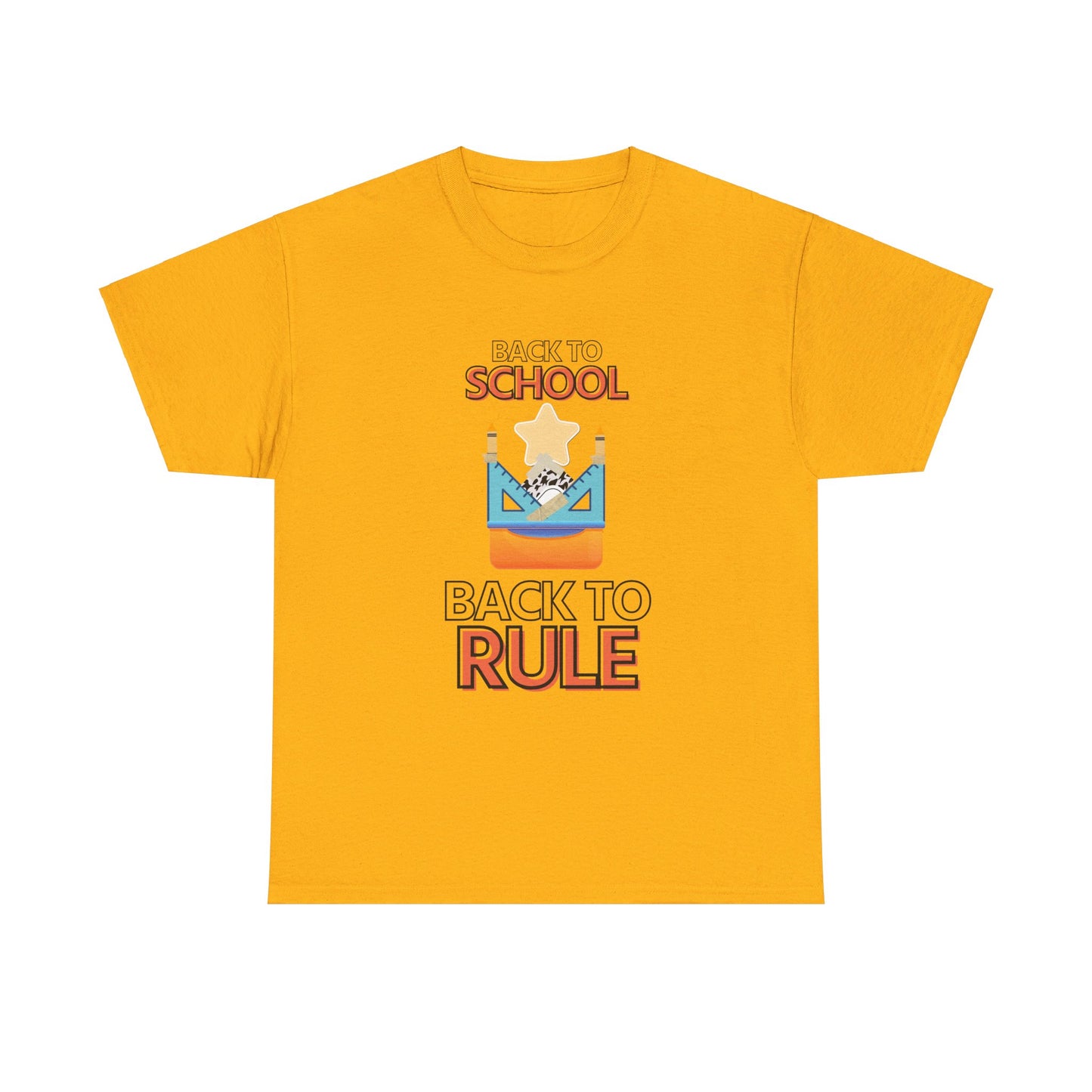 Back to School Back to Rule Unisex Heavy Cotton Tee