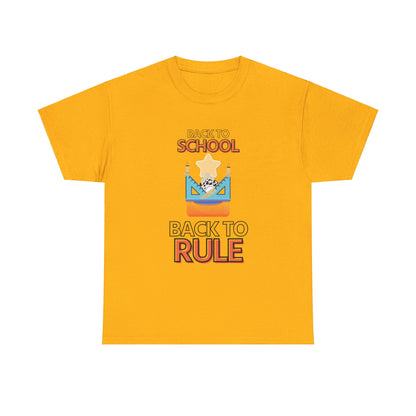 Back to School Back to Rule Unisex Heavy Cotton Tee