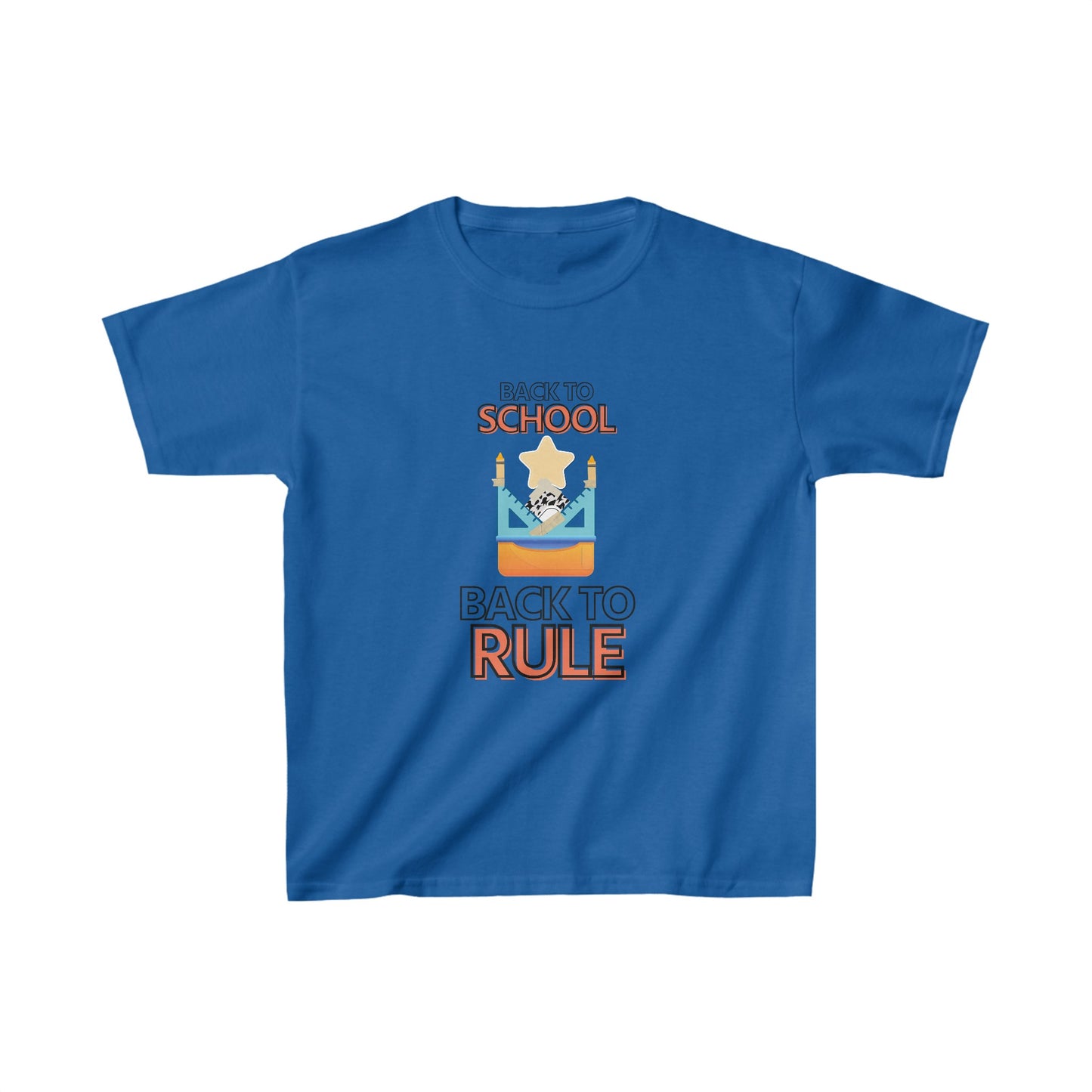 Back to School Back to Rule Kids Heavy Cotton™ Tee