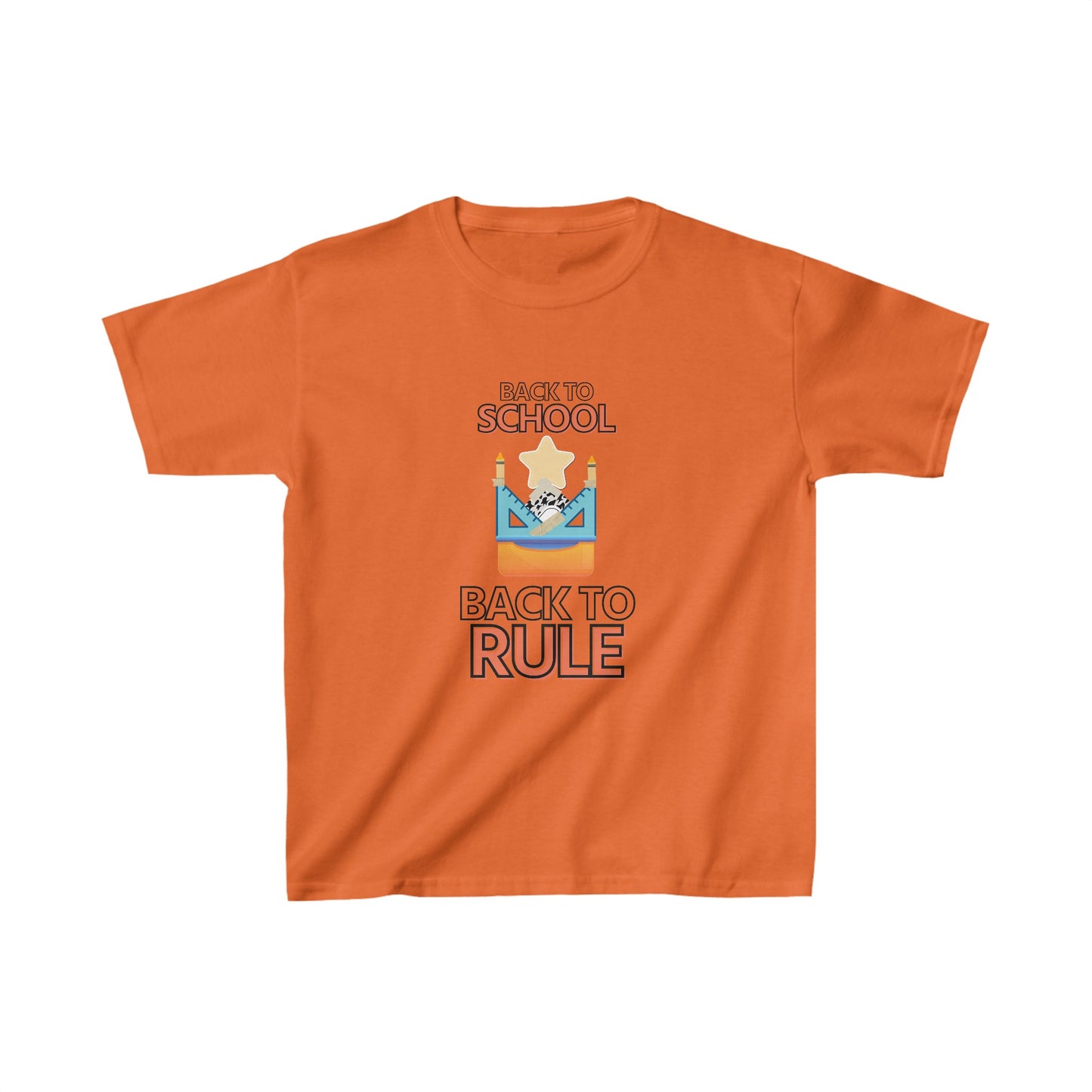 Back to School Back to Rule Kids Heavy Cotton™ Tee