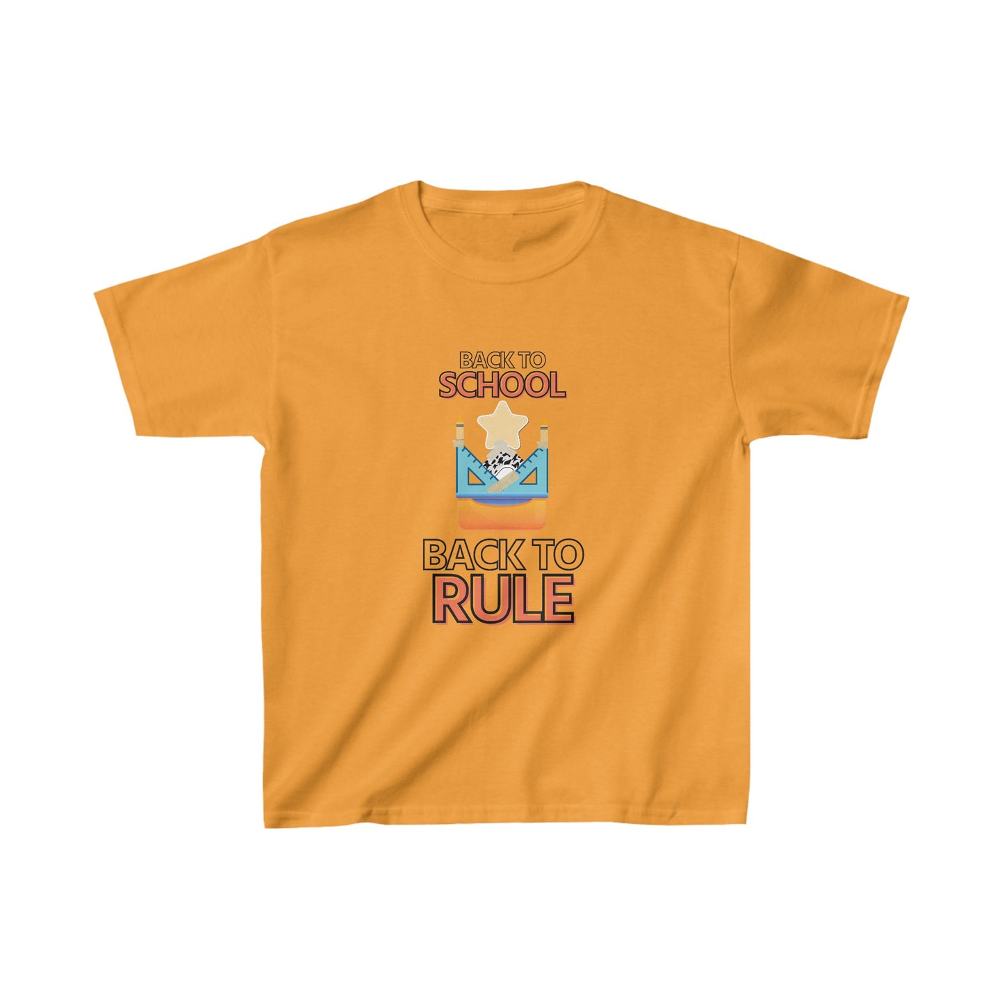 Back to School Back to Rule Kids Heavy Cotton™ Tee