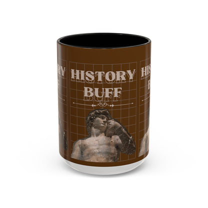 History Buff Accent Coffee Mug (11, 15oz)