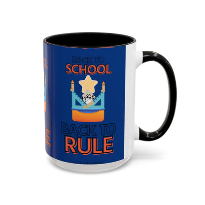 Back to School Back to Rule Accent Coffee Mug (11, 15oz)