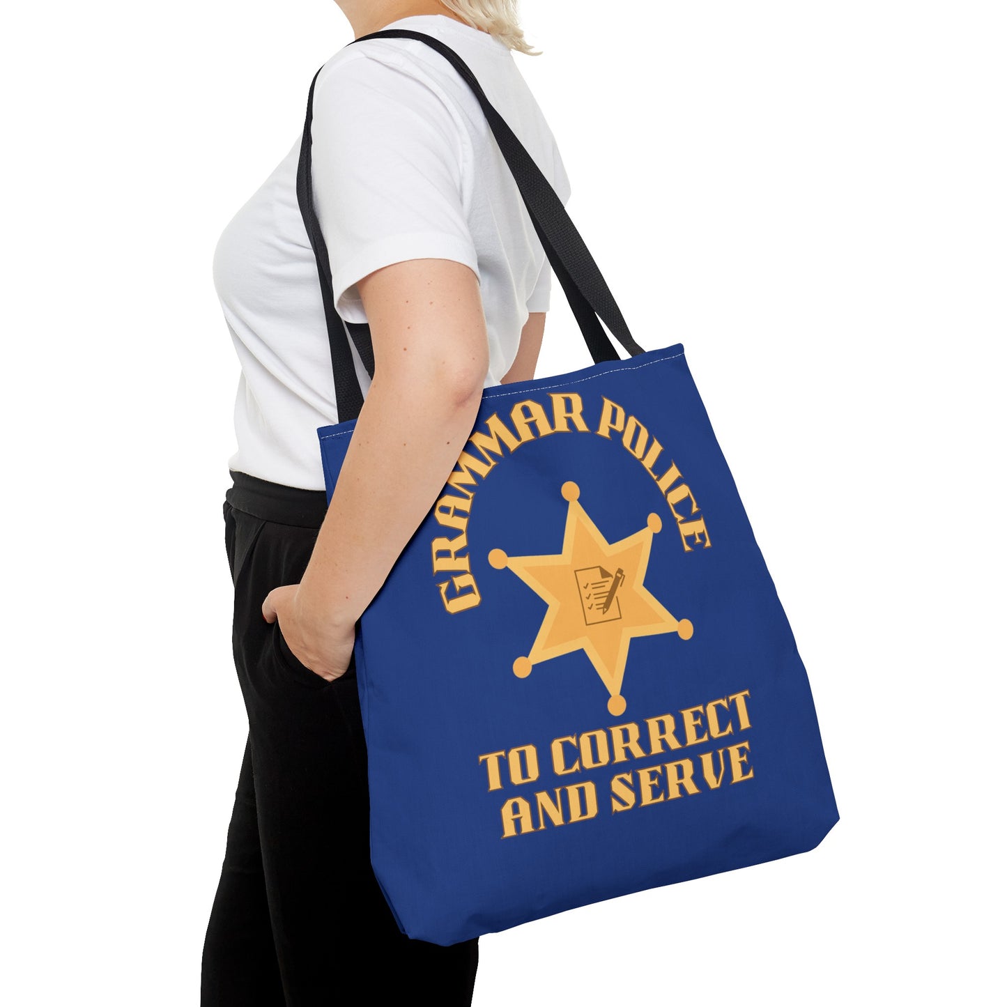 Grammar Police Tote Bag