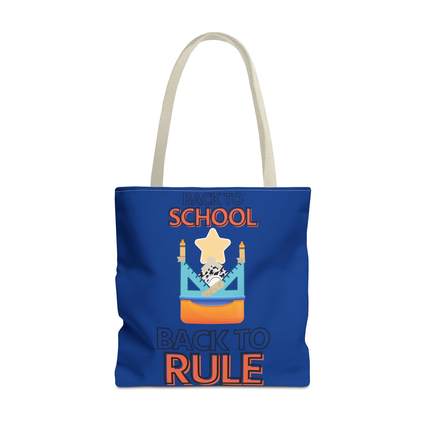 Back to School Back to Rule Tote Bag