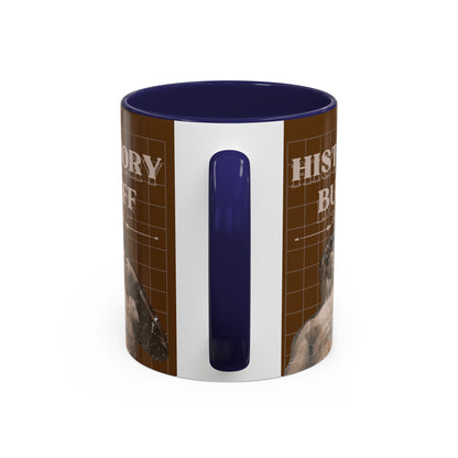 History Buff Accent Coffee Mug (11, 15oz)