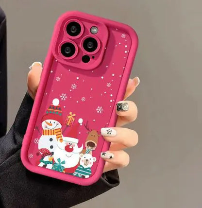 Santa Claus Phone Case Frosted