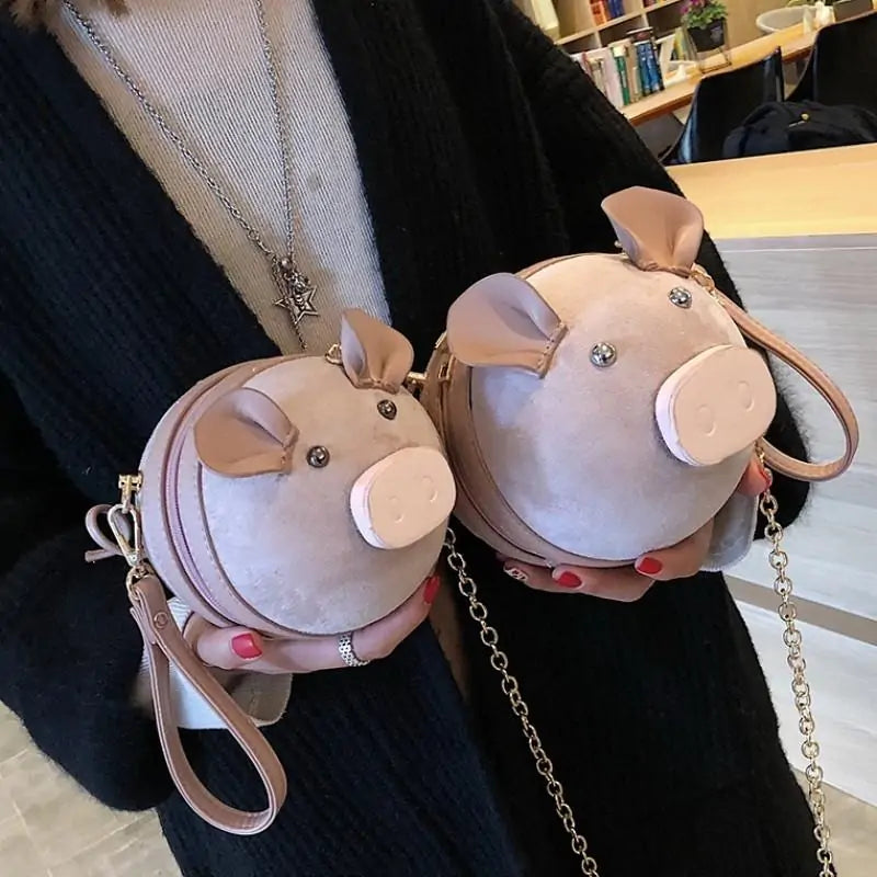 Piggy Bun Shoulder Bag