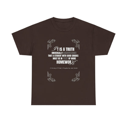 It's A Truth Universally Acknowledged Unisex Heavy Cotton Tee