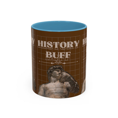 History Buff Accent Coffee Mug (11, 15oz)