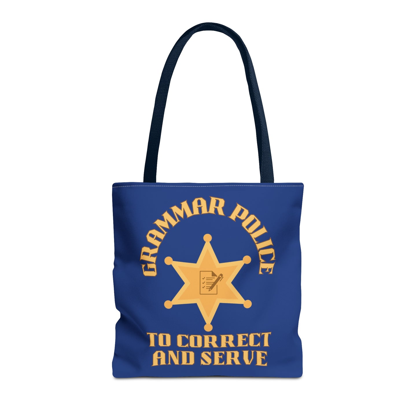 Grammar Police Tote Bag