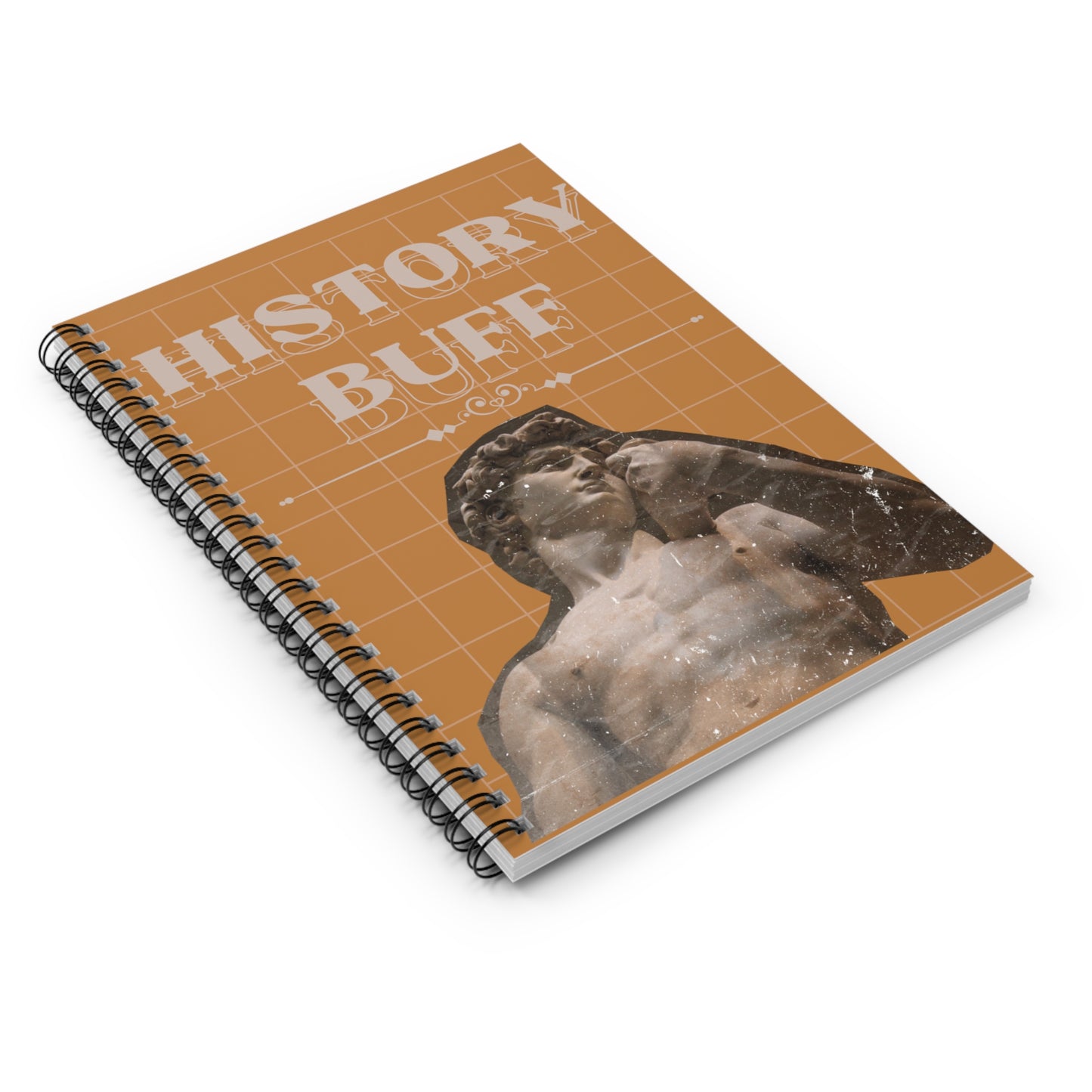 History Buff Spiral Notebook - Ruled Line