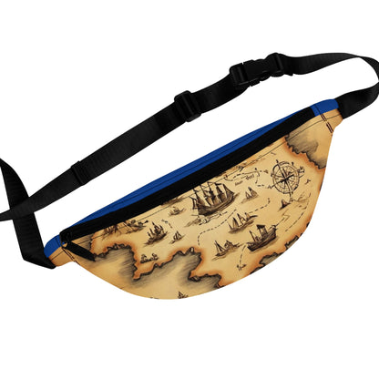 Treasure Map Fanny Pack