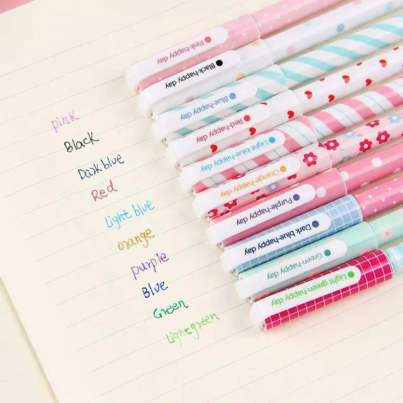 Kawaii Colored Pen Set