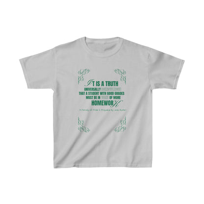 It's a Truth Universally Acknowledged Kids Heavy Cotton™ Tee