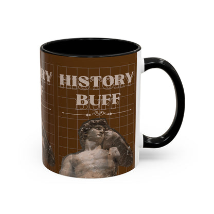 History Buff Accent Coffee Mug (11, 15oz)