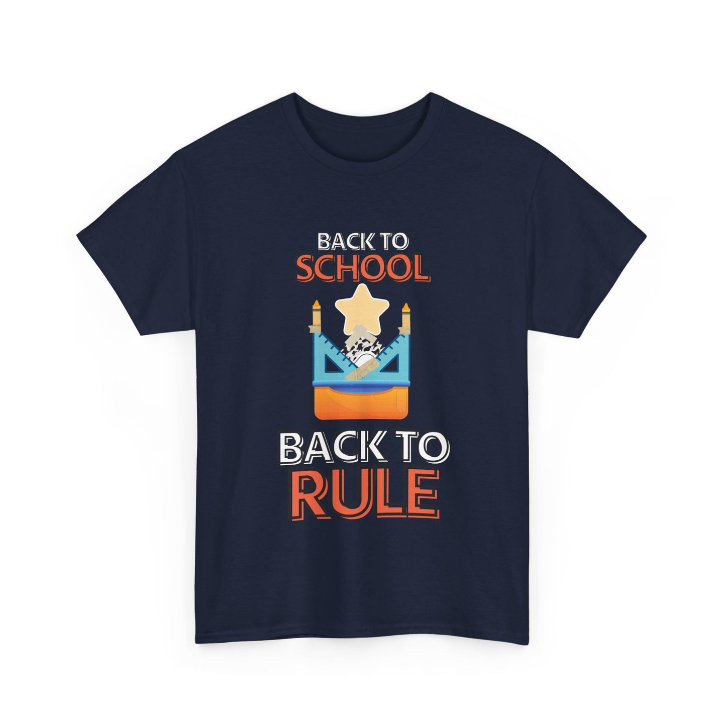 Back to School Back to Rule Unisex Heavy Cotton Tee