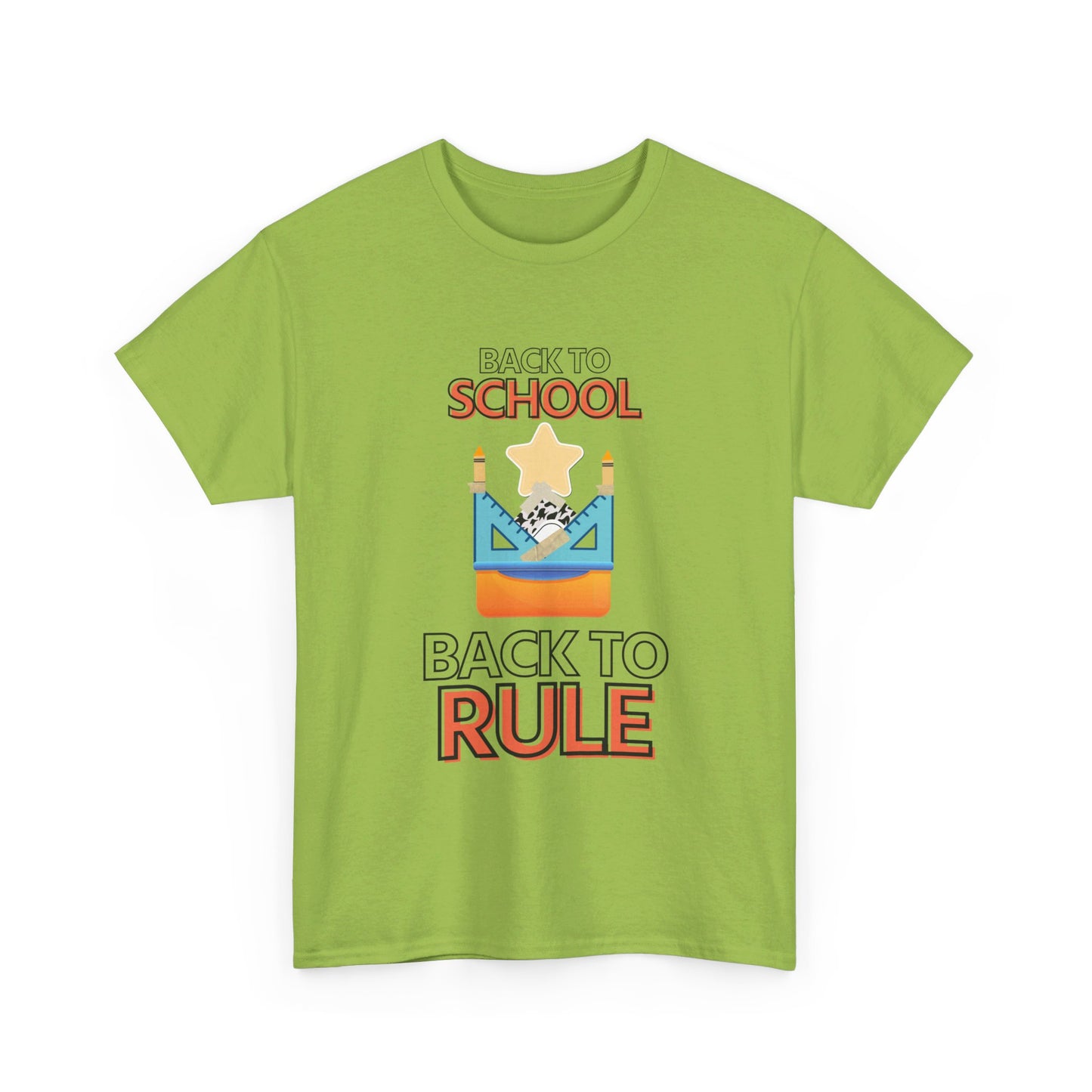 Back to School Back to Rule Unisex Heavy Cotton Tee