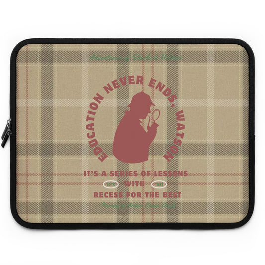 Education Never Ends Laptop Sleeve