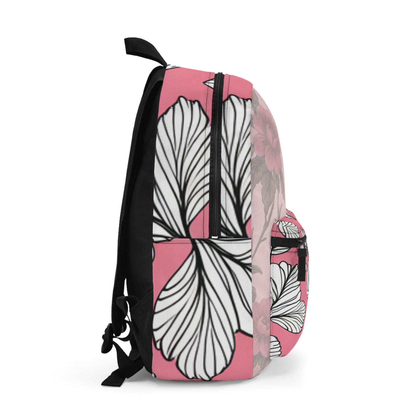 Pink Floral Backpack