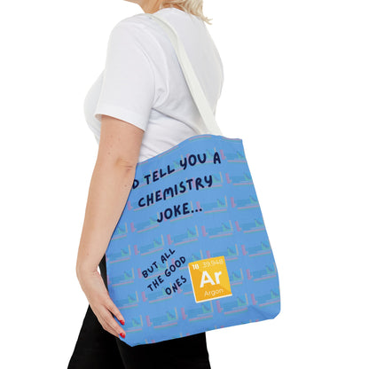 Chemistry Joke Tote Bag