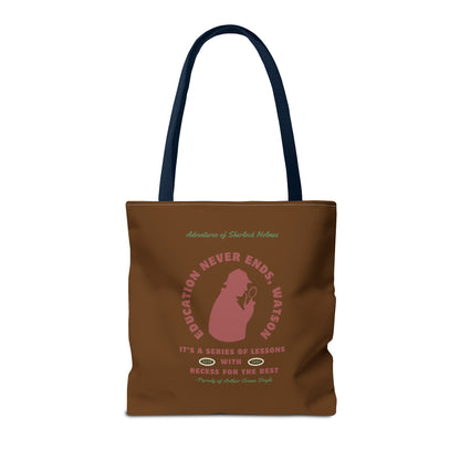 Education Never Ends Tote Bag (AOP)