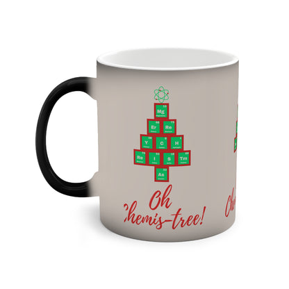 Color-Changing Mug - Oh Chemis-tree 11oz