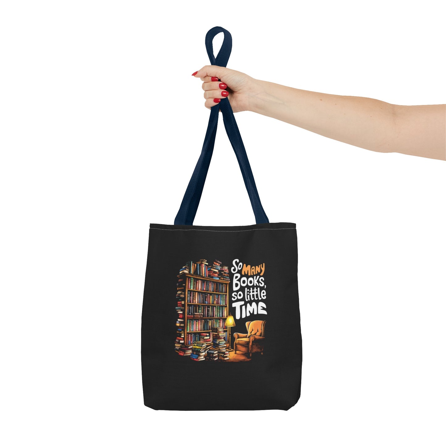 So Many Books So Little Time Tote Bag