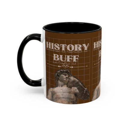 History Buff Accent Coffee Mug (11, 15oz)