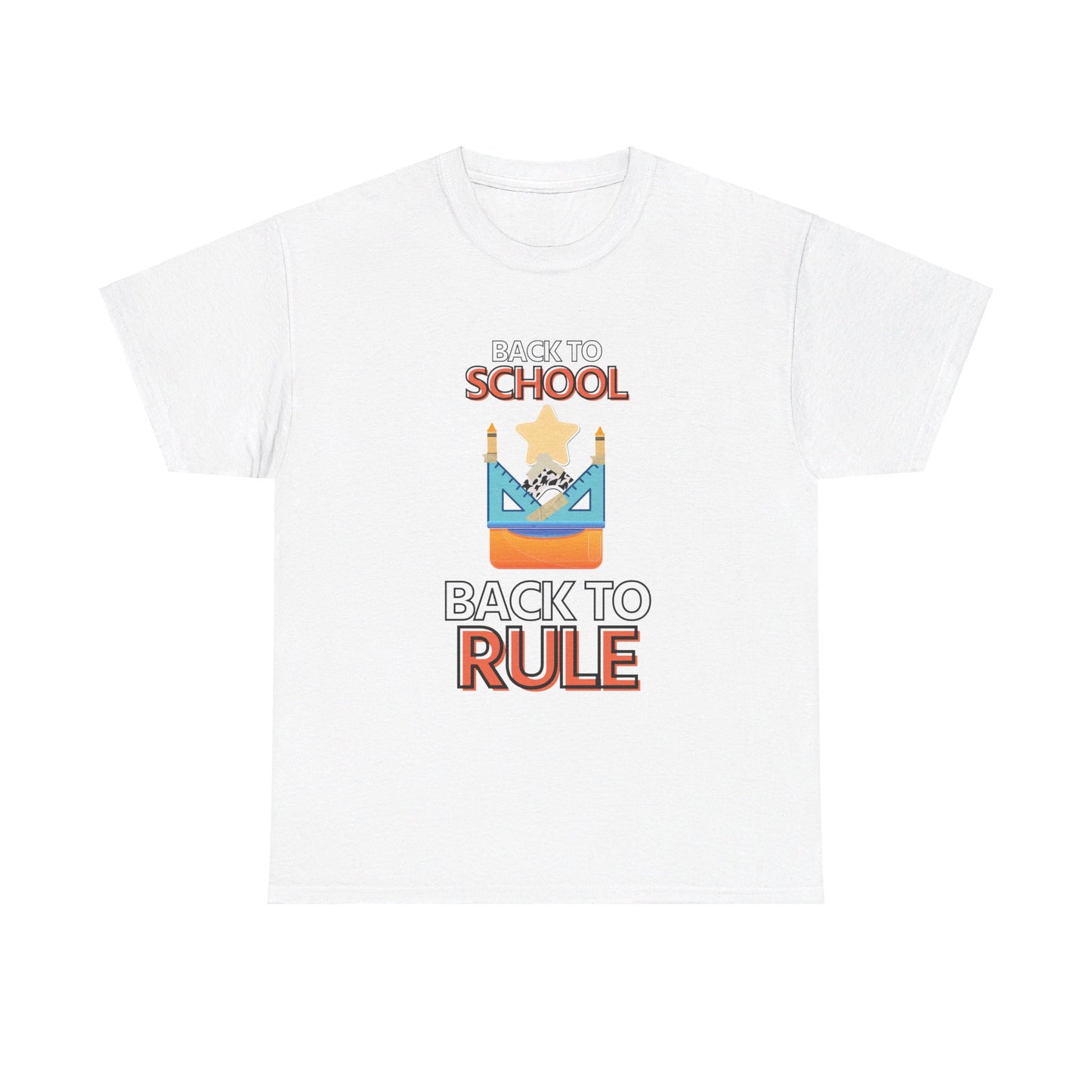 Back to School Back to Rule Unisex Heavy Cotton Tee