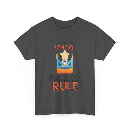 Back to School Back to Rule Unisex Heavy Cotton Tee