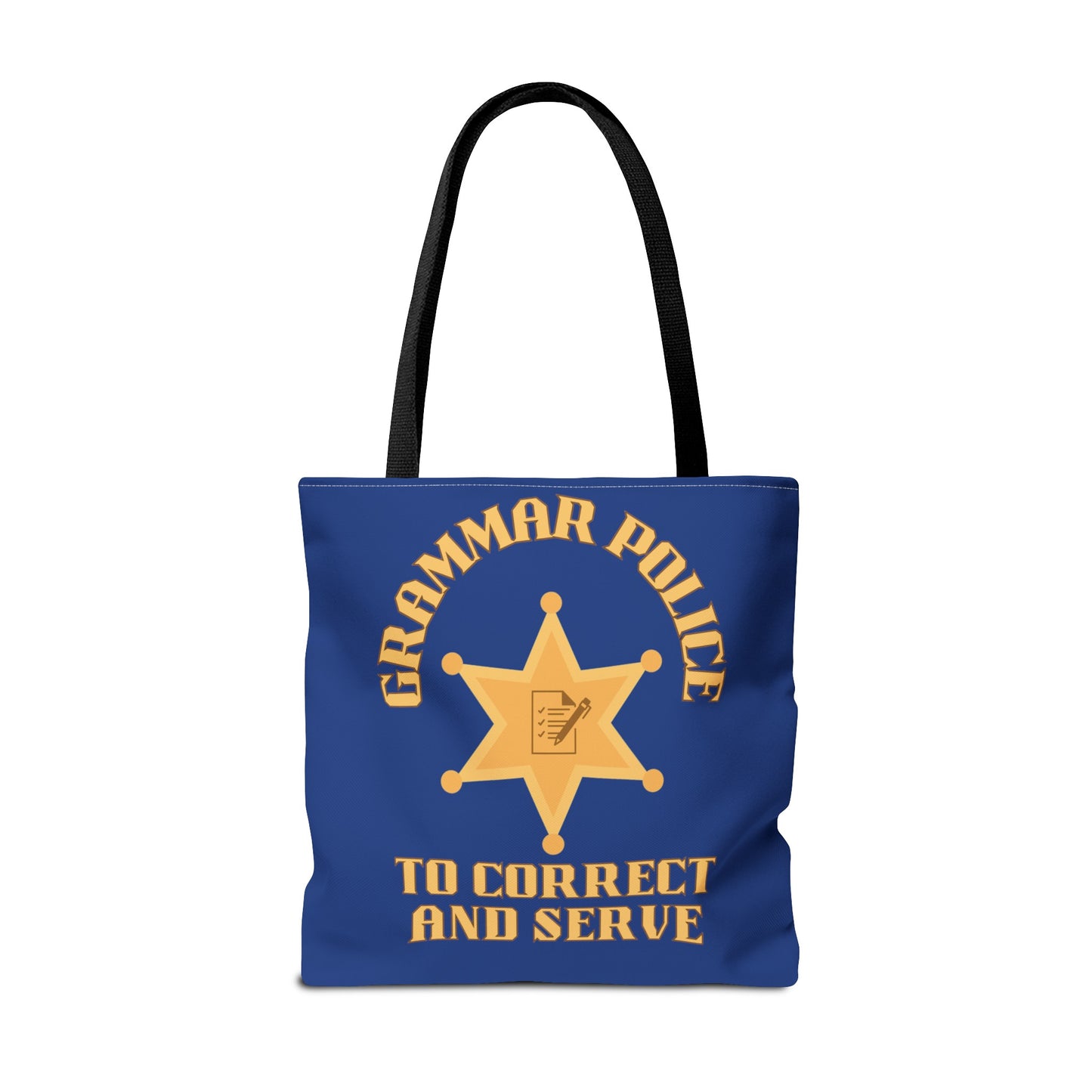 Grammar Police Tote Bag