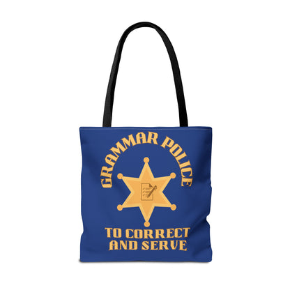 Grammar Police Tote Bag