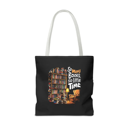 So Many Books So Little Time Tote Bag